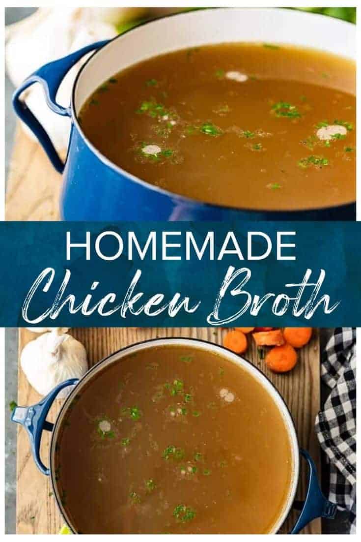 Homemade Chicken Broth Recipe - Easy Chicken Recipes