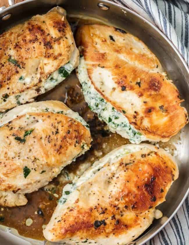 Spinach Stuffed Chicken Breast Recipe Easy Chicken Recipes Video