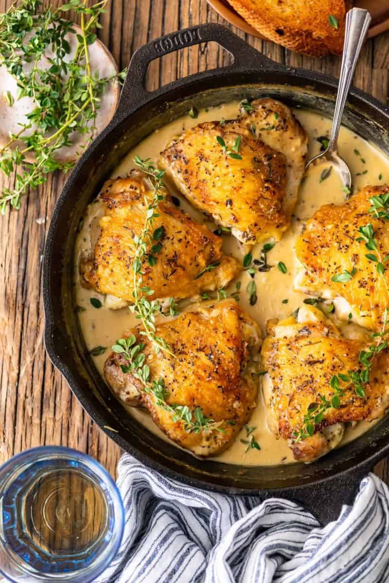 French Chicken Recipes With White Wine Setkab Com