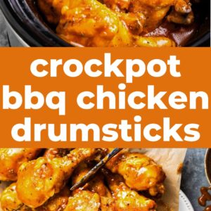 crockpot bbq chicken drumsticks pin