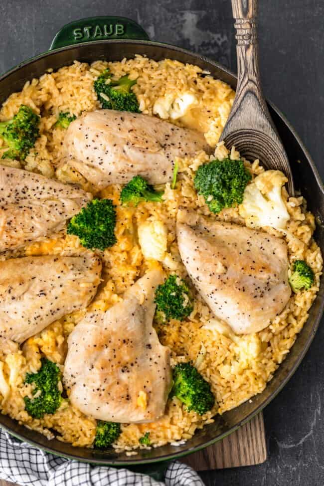 One Pan Tex-Mex Chicken and Rice Recipe - Easy Chicken Recipes
