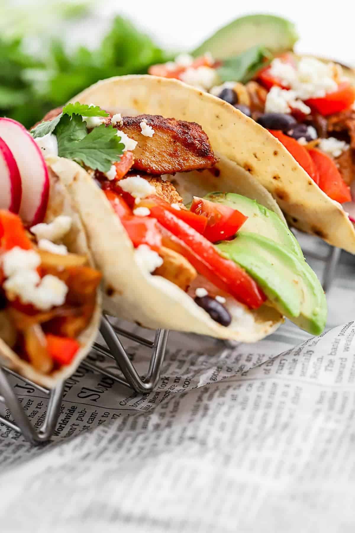 Blackened Chicken Tacos Recipe - Easy Chicken Recipes ...