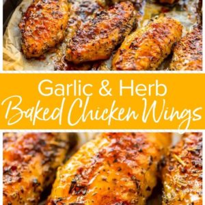 Garlic And Herb Baked Chicken Wings Easy Chicken Recipes Video