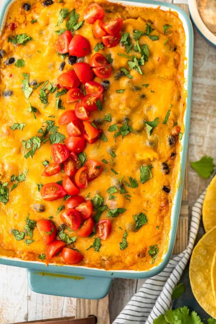 Green Chile Chicken Casserole Recipe - Easy Chicken Recipes (VIDEO!)