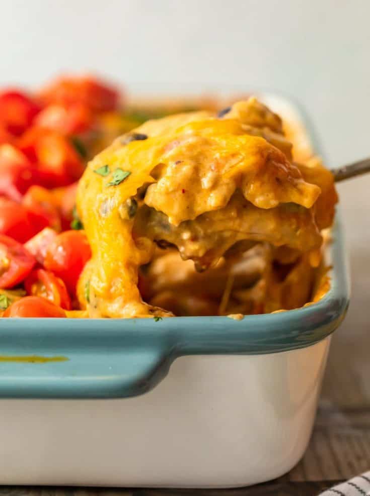 Green Chile Chicken Casserole Recipe - Easy Chicken Recipes