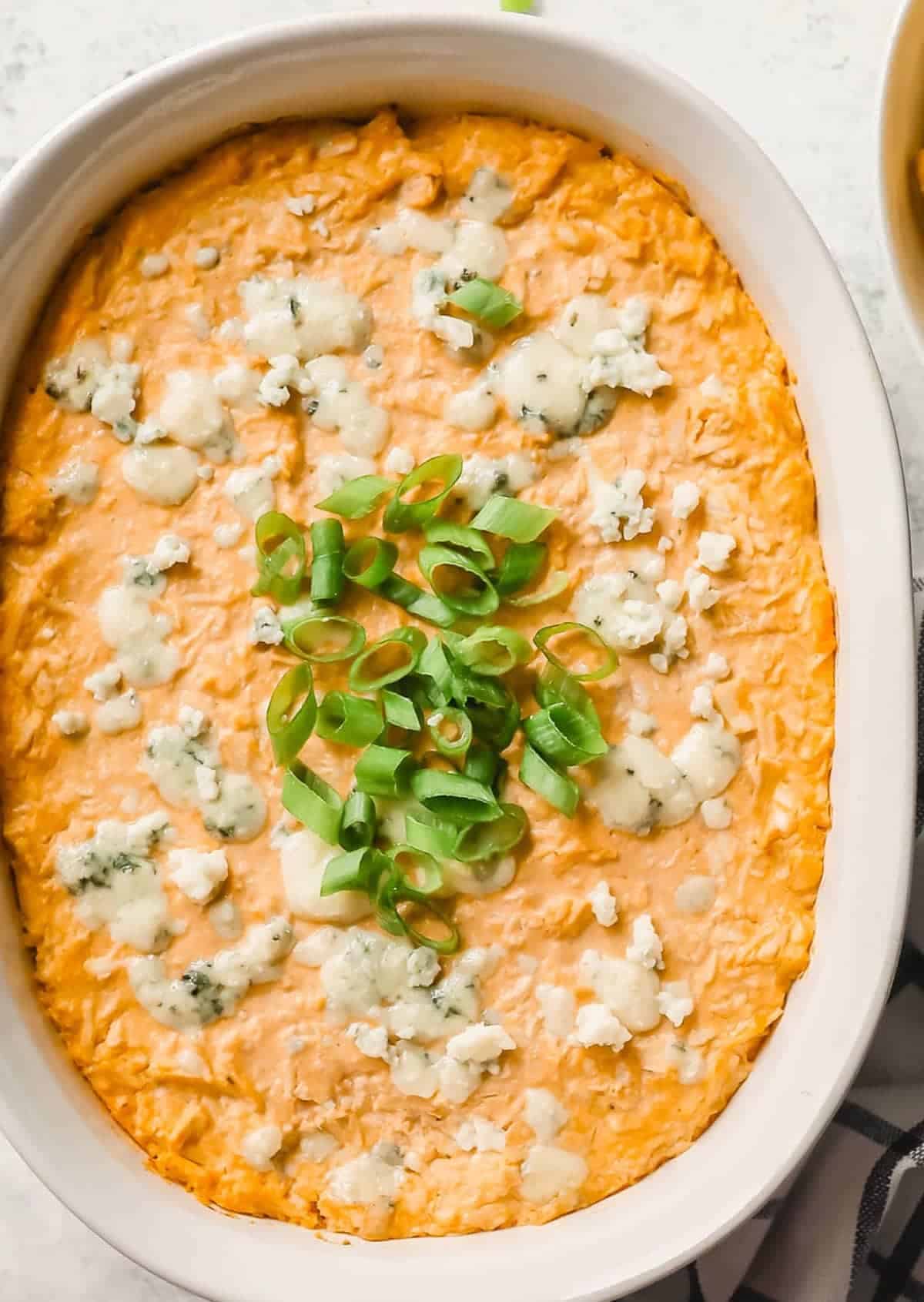 Buffalo Chicken Dip with Blue Cheese - Easy Chicken Recipes (VIDEO!)