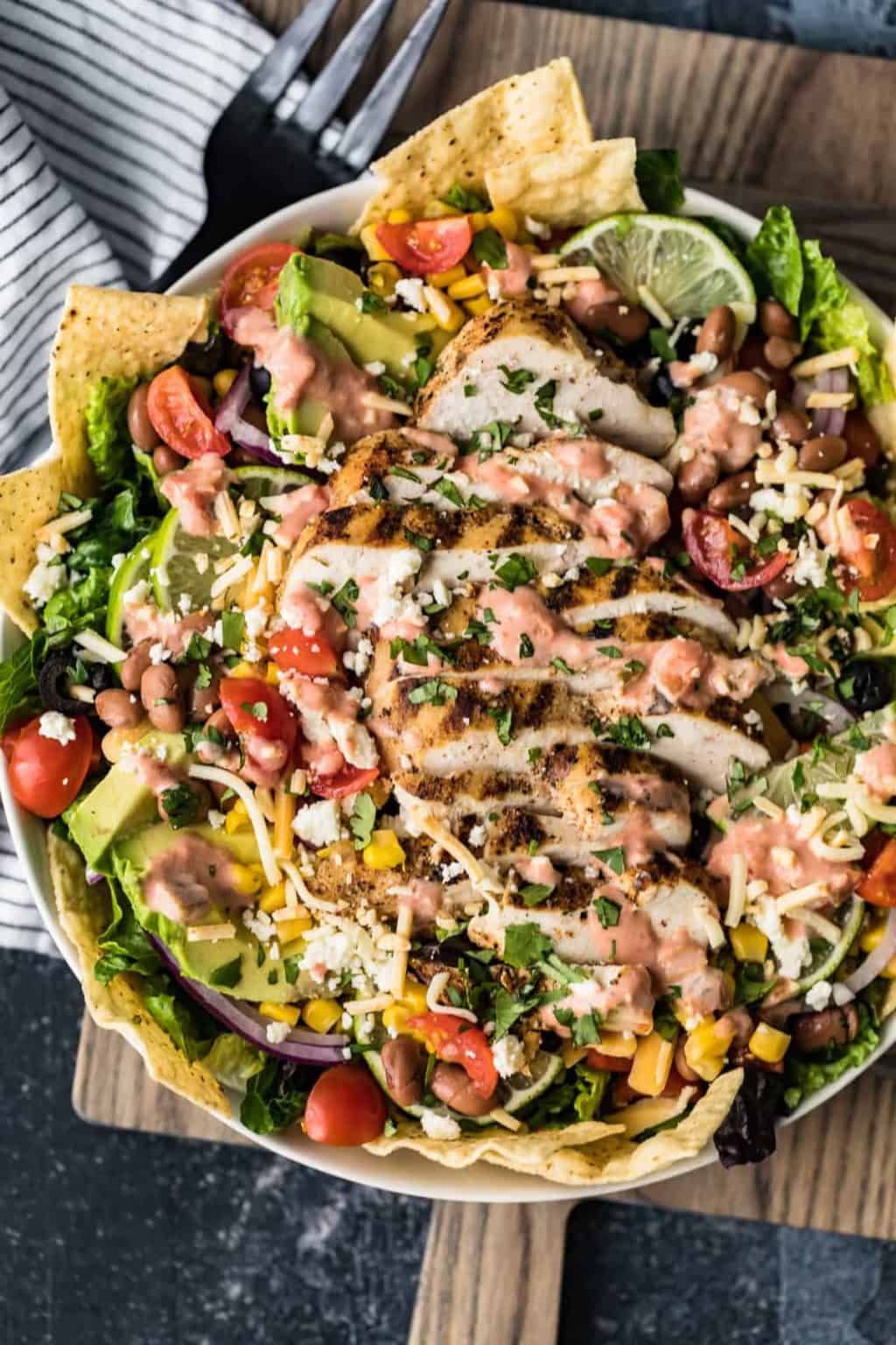 Chicken Taco Salad Recipe - Easy Chicken Recipes