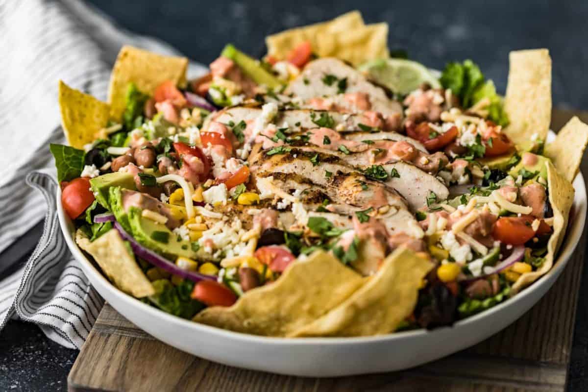 Chicken Taco Salad Recipe - Easy Chicken Recipes