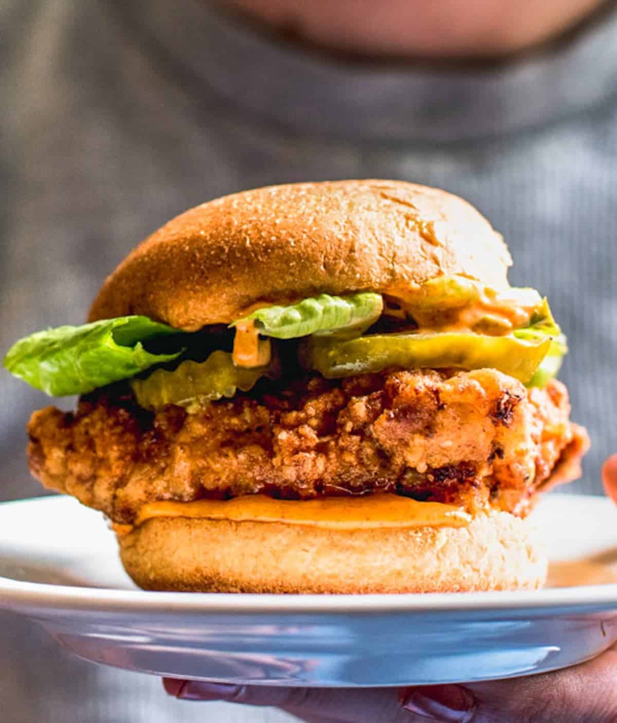 Fried Chicken Sandwich Recipe (The Best!) Easy Chicken Recipes VIDEO!!