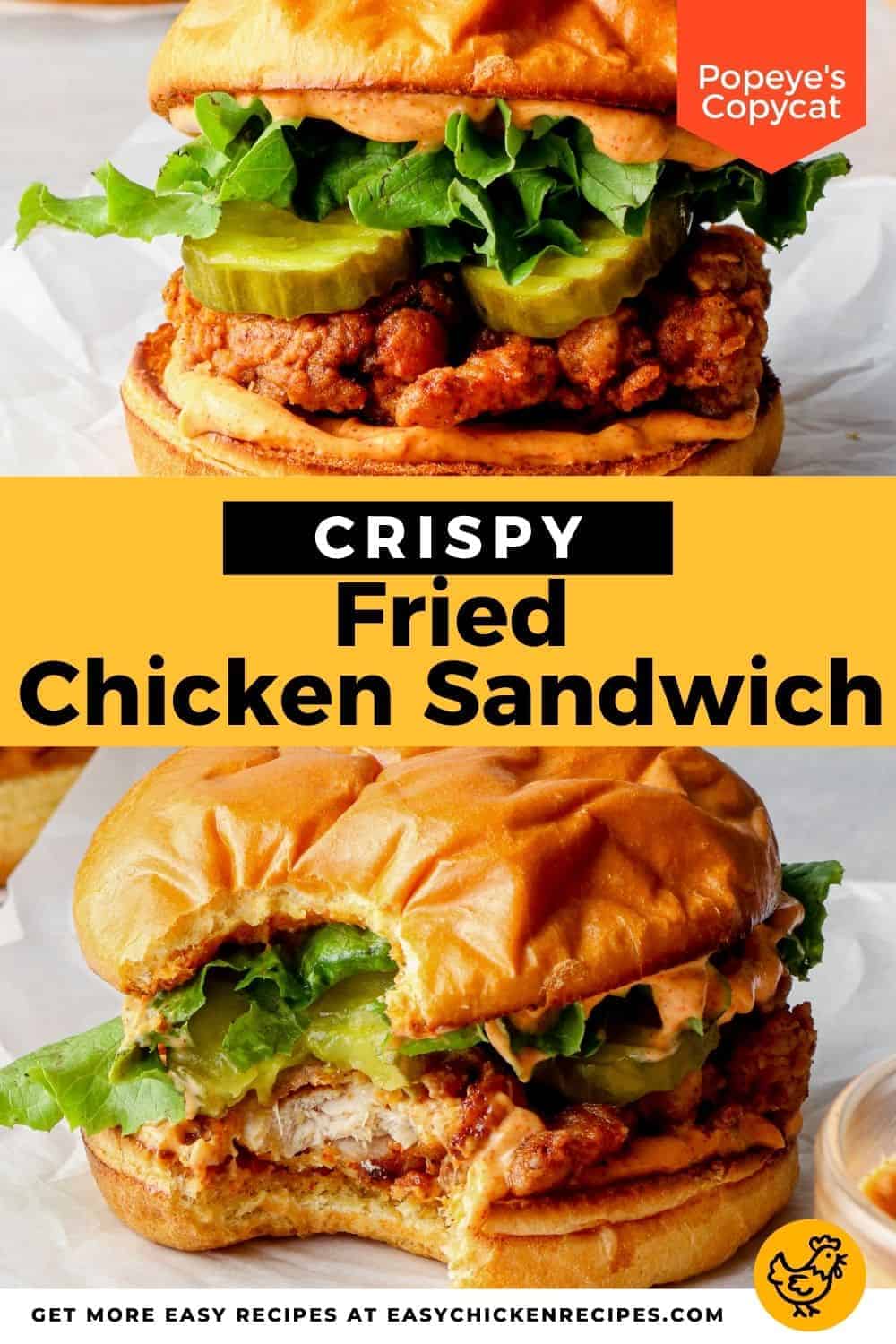 Fried Chicken Sandwich Recipe (the Best!) - Easy Chicken Recipes Video!!