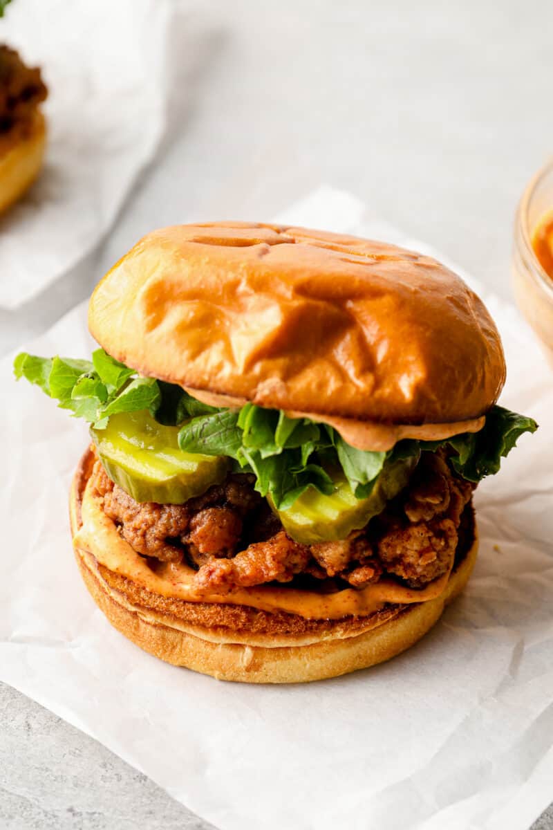 popeye's copycat fried chicken sandwich