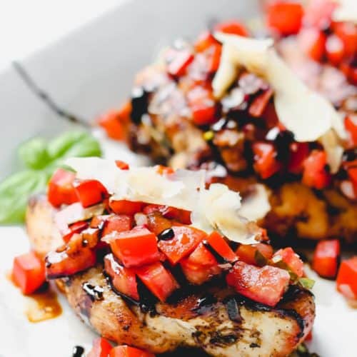 Easy Bruschetta Chicken Recipe Easy Chicken Recipes Video