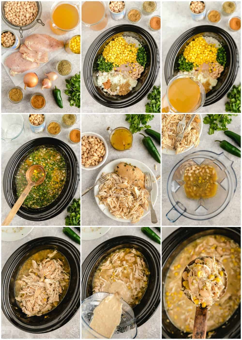 Slow Cooker White Chicken Chili Recipe - Easy Chicken Recipes (VIDEO!)