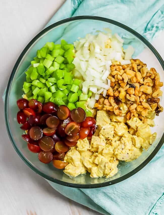 Creamy Honey Mustard Chicken Salad