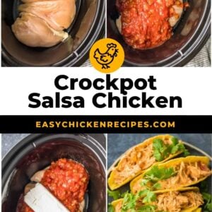 crockpot salsa chicken pinterest
