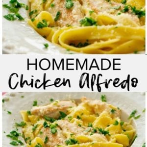 Homemade Chicken Alfredo Recipe - Easy Chicken Recipes (VIDEO!)