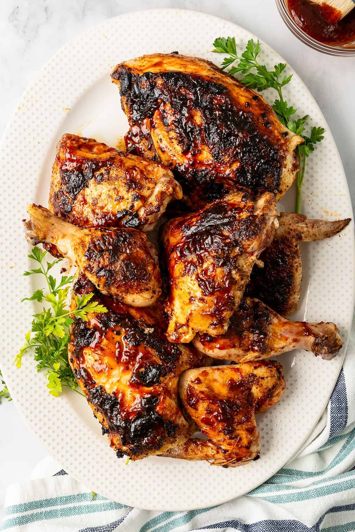 Grilled BBQ Chicken Recipe - Easy Chicken Recipes