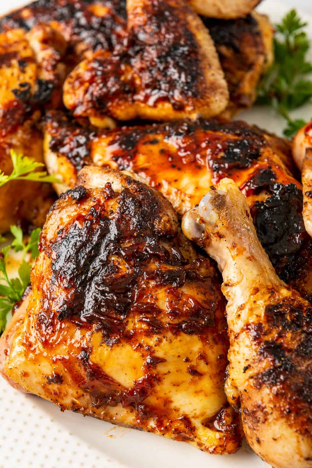 Grilled BBQ Chicken - Easy Chicken Recipes (VIDEO!!)