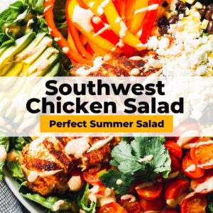 southwest chicken salad pinterest