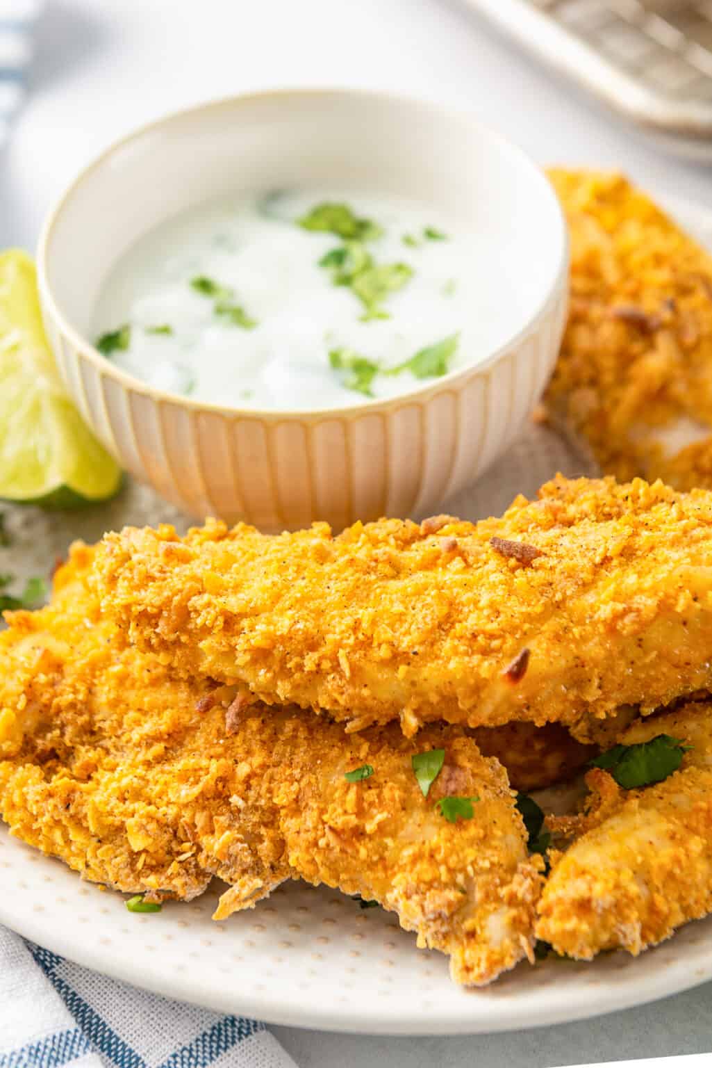 Baked Chicken Strips - Kid Friendly Recipe - (VIDEO!)