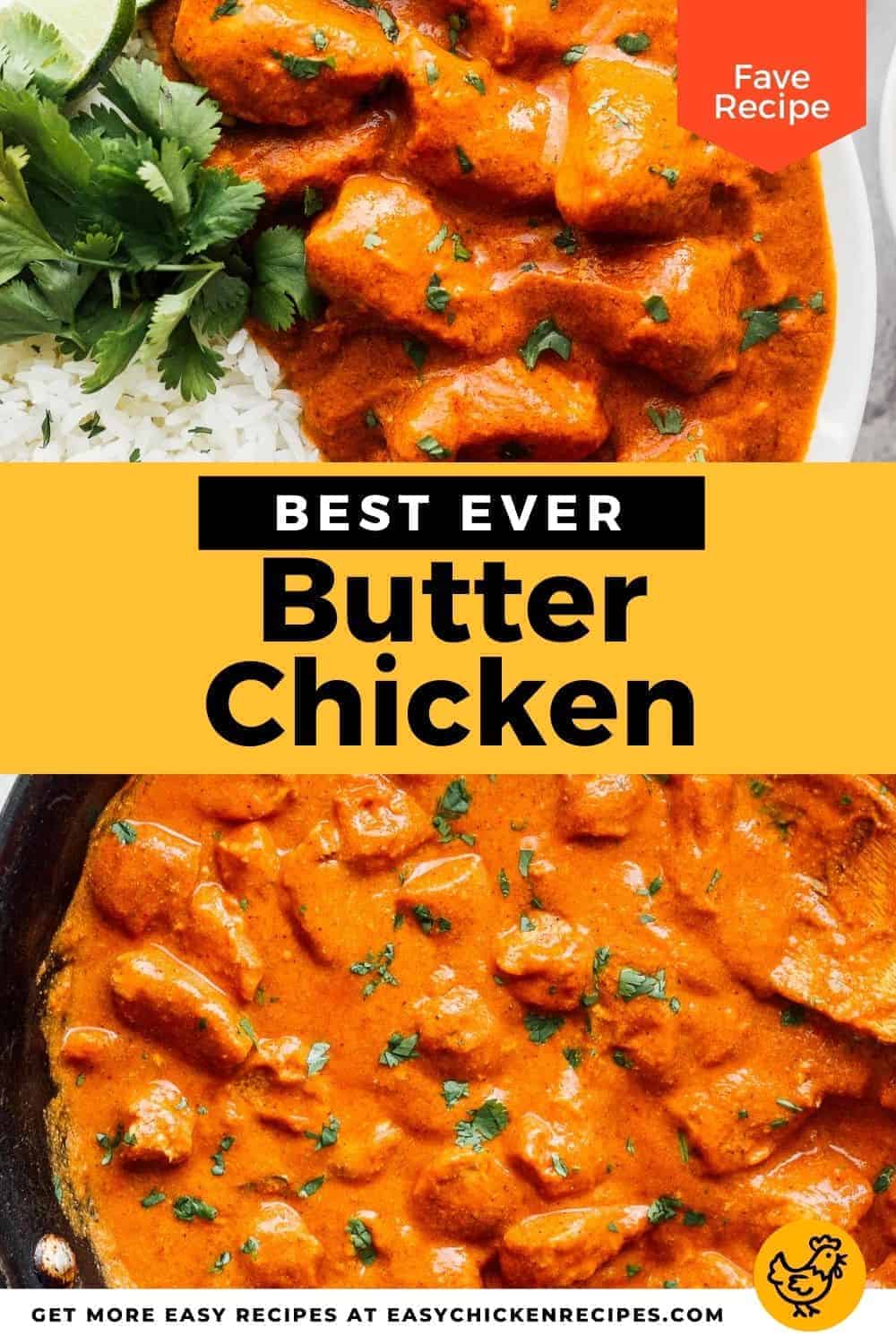 Easy Butter Chicken Recipe - (HOW TO VIDEO!) Easy Chicken Recipes