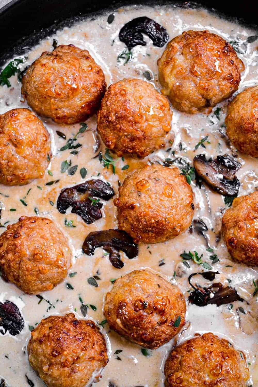 Creamy Chicken Meatballs - Easy Chicken Recipes