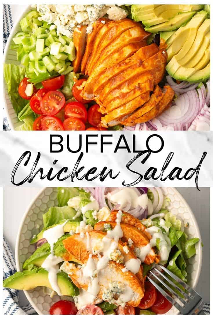 Buffalo Chicken Salad Recipe - Easy Chicken Recipes
