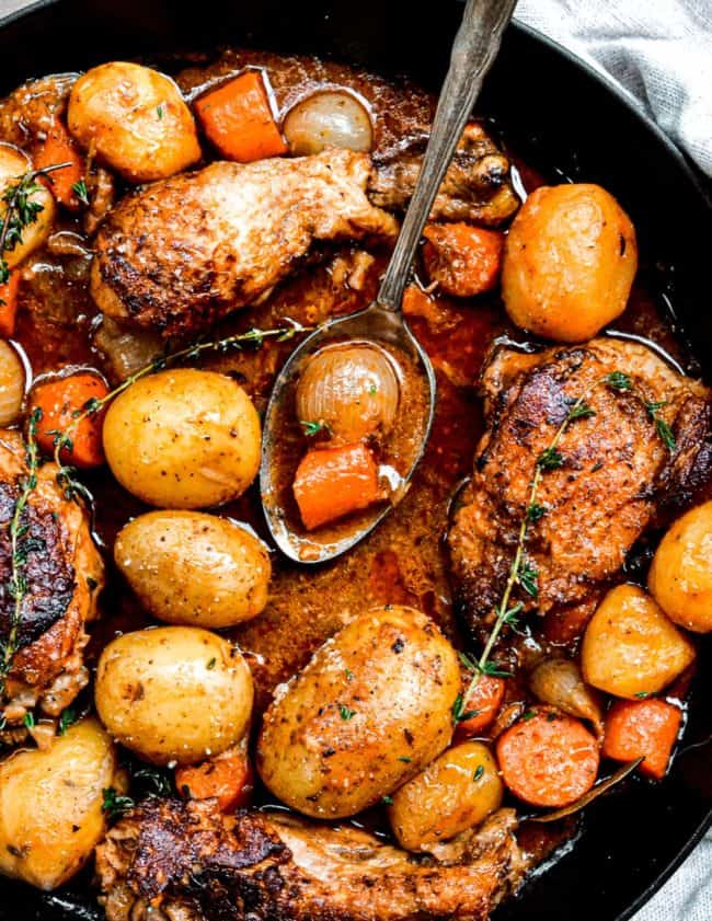 chicken stew with potatoes