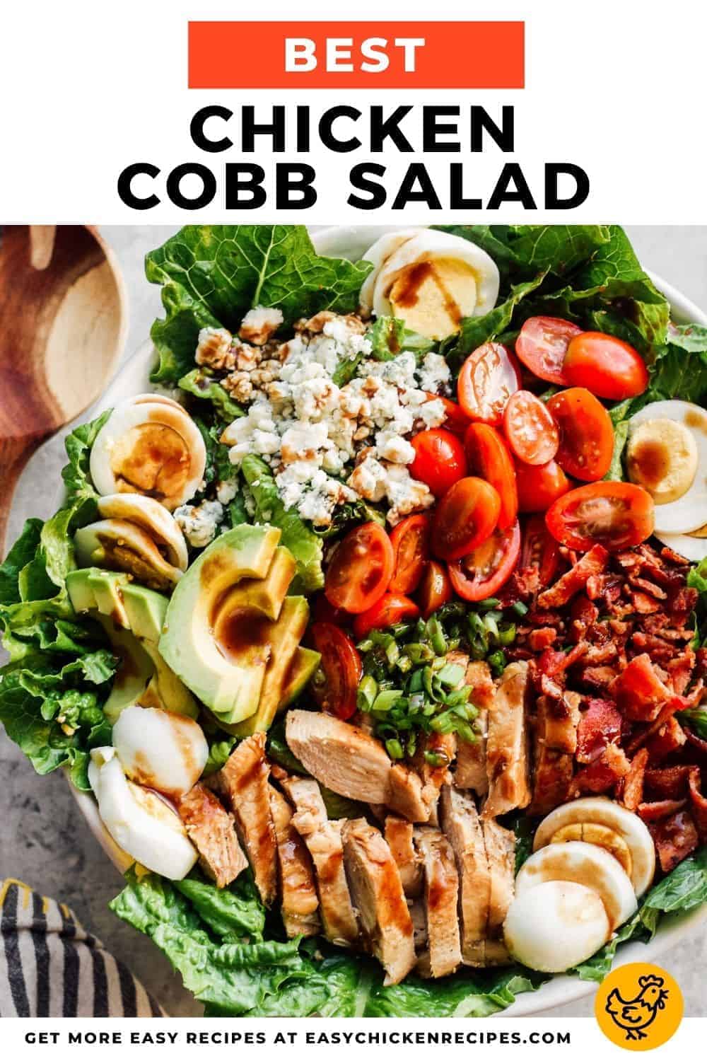 Chicken Cobb Salad - Easy Chicken Recipes (HOW TO VIDEO)