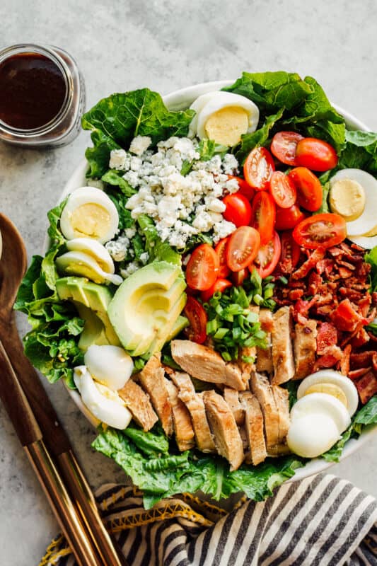 Chicken Cobb Salad - Easy Chicken Recipes (HOW TO VIDEO)