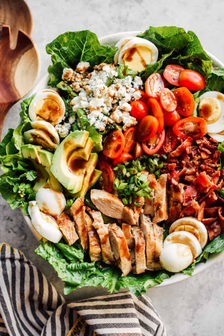 Chicken Cobb Salad - Easy Chicken Recipes (HOW TO VIDEO)