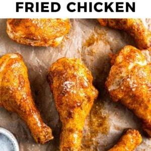 oven fried chicken pin