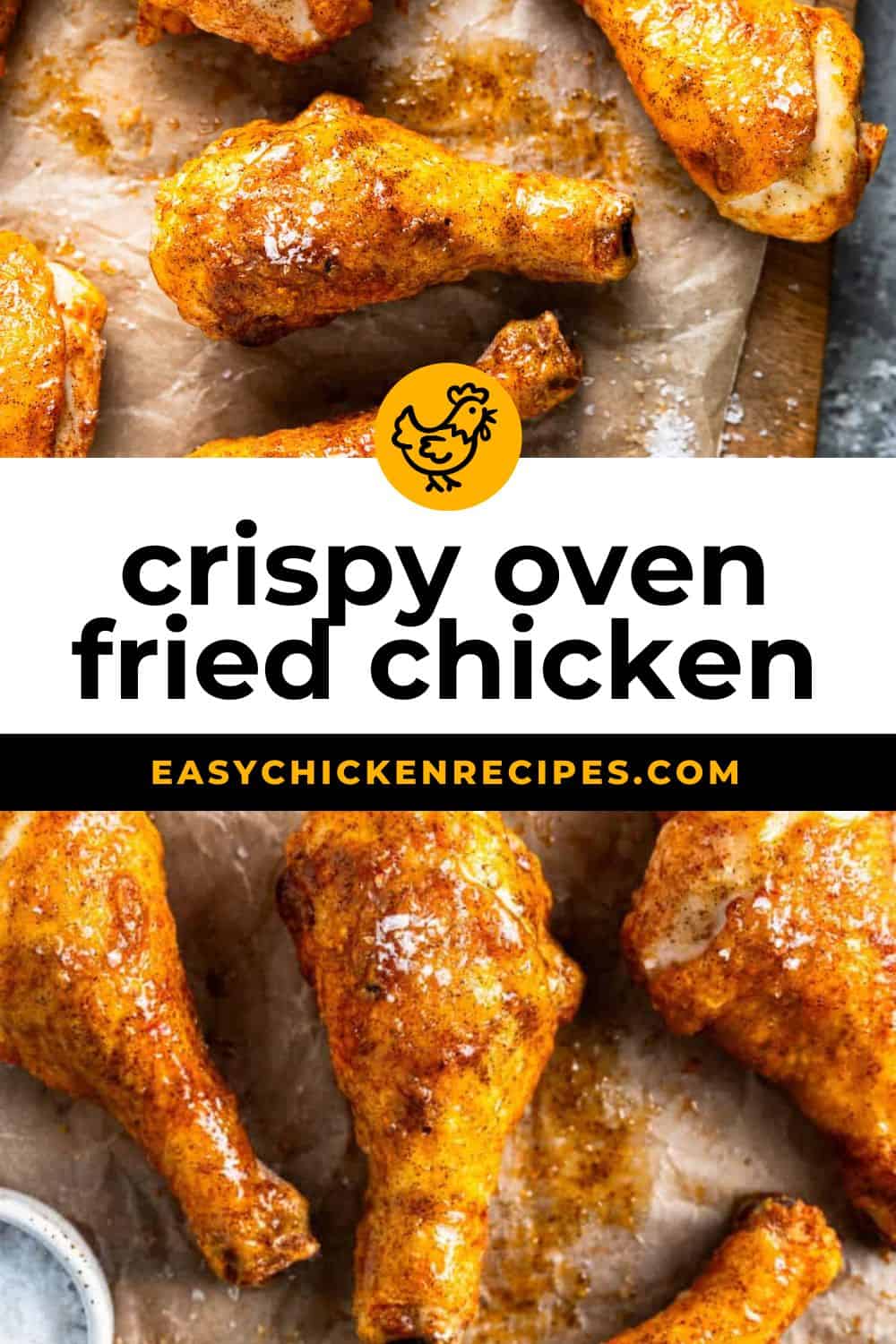 Crispy Oven Fried Chicken - Easy Chicken Recipes