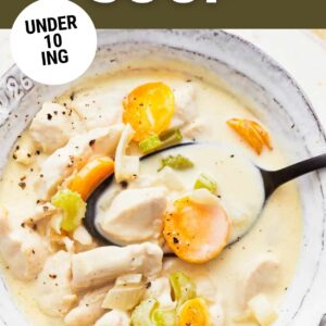 creamy chicken soup pin