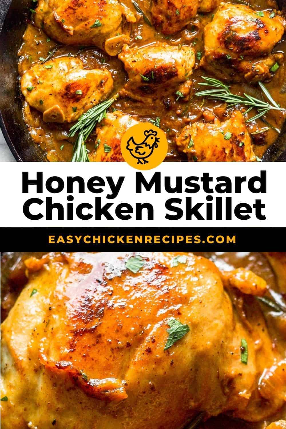 Honey Mustard Chicken Skillet - Easy Chicken Recipes (HOW TO VIDEO)