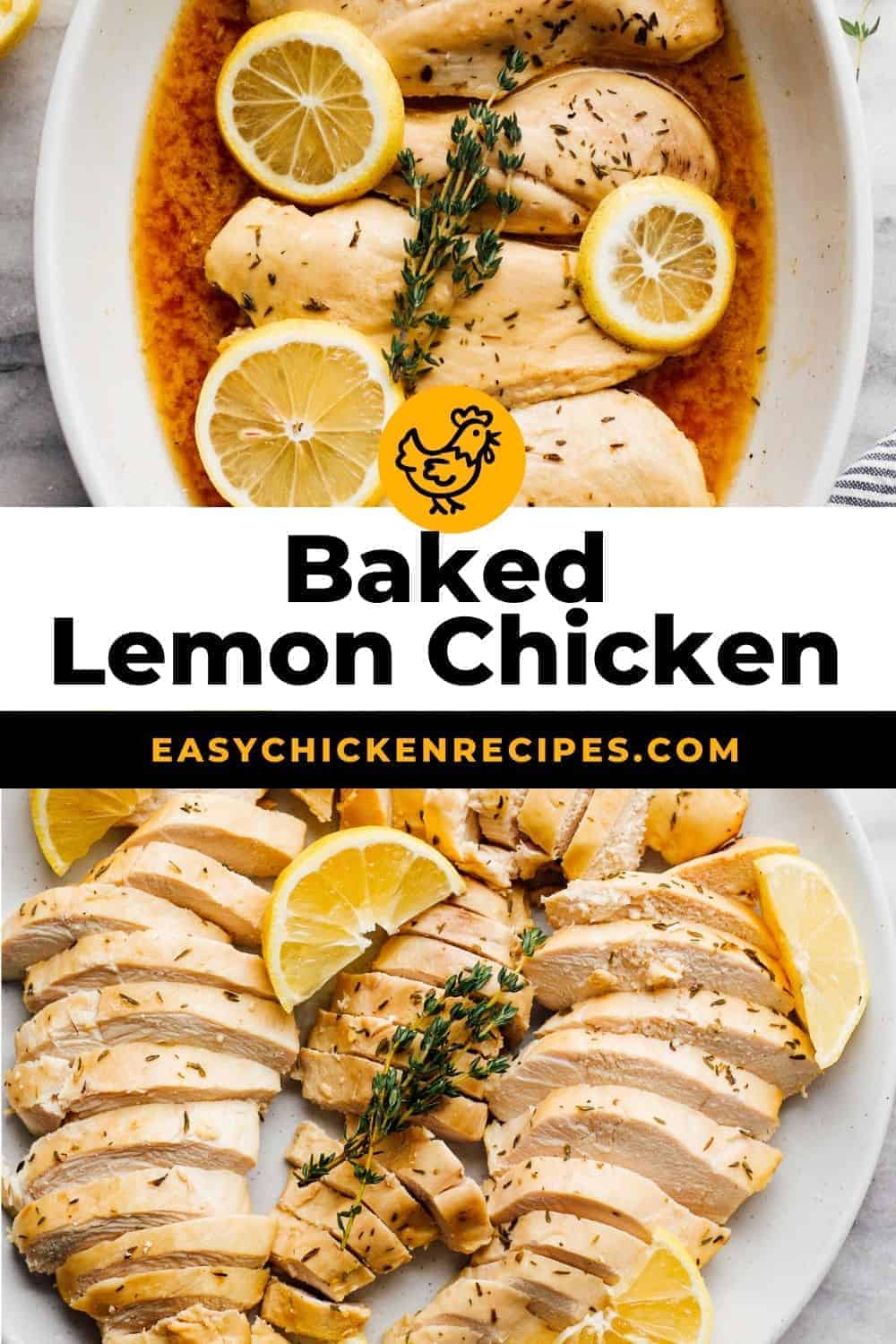 Baked Lemon Chicken - Easy Chicken Recipes