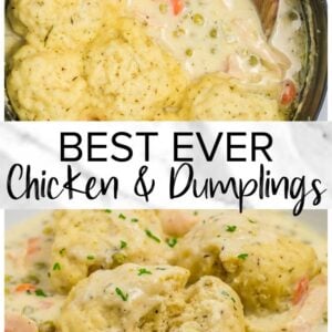Best-ever chicken and dumplings.