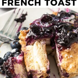 stuffed french toast with blueberry syrup pinterest