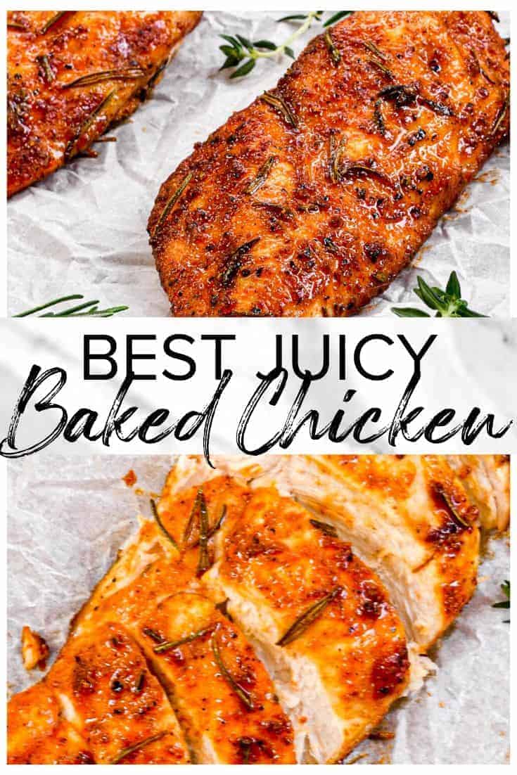 Juicy Baked Chicken Breast - Easy Chicken Recipes