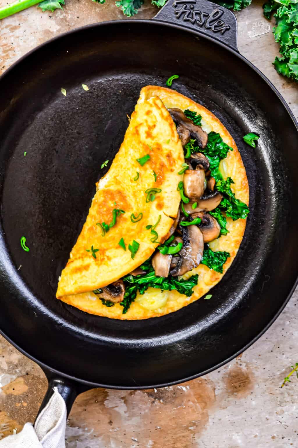 Healthy Omelette Recipe - Easy Chicken Recipes