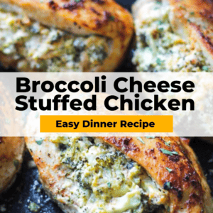 broccoli cheese stuffed chicken breast pinterest