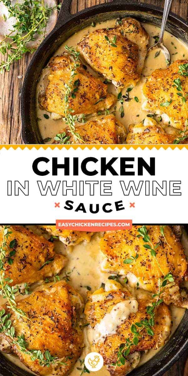 Chicken Dijon in White Wine Sauce - VIDEO!!!