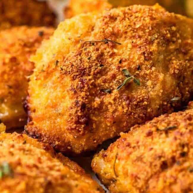 parmesan crusted chicken video thumbnail