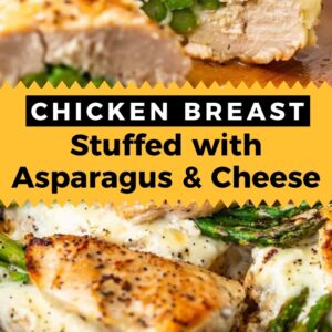 asparagus stuffed chicken pinterest