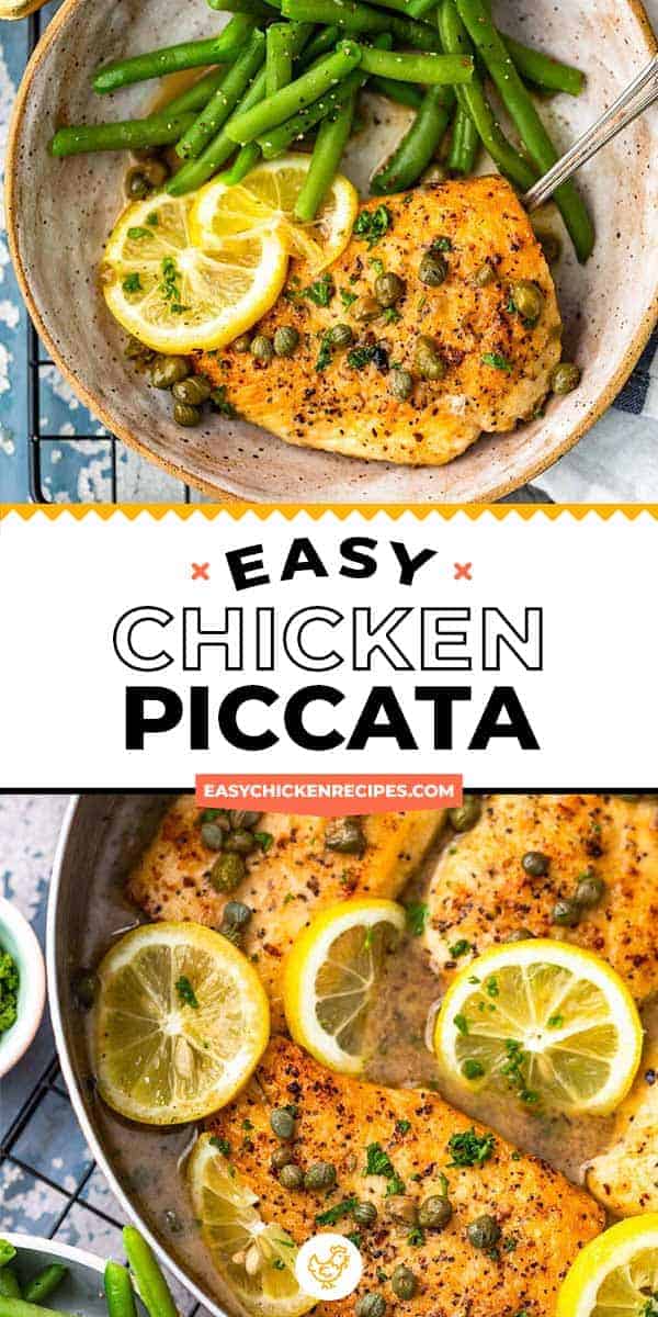 Easy Chicken Piccata - Easy Chicken Recipes (VIDEO!!)