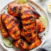 best grilled chicken recipe on plate