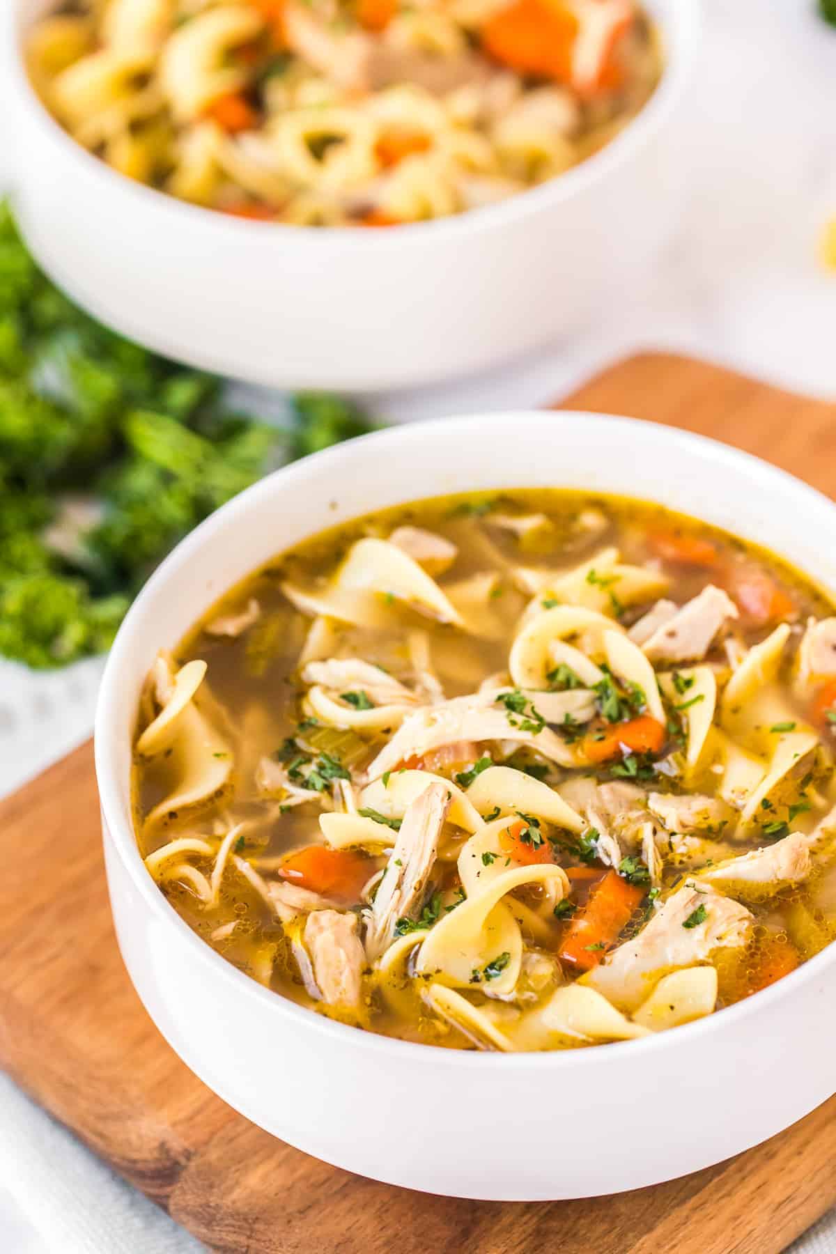 Instant Pot Chicken Noodle Soup - Easy Chicken Recipes