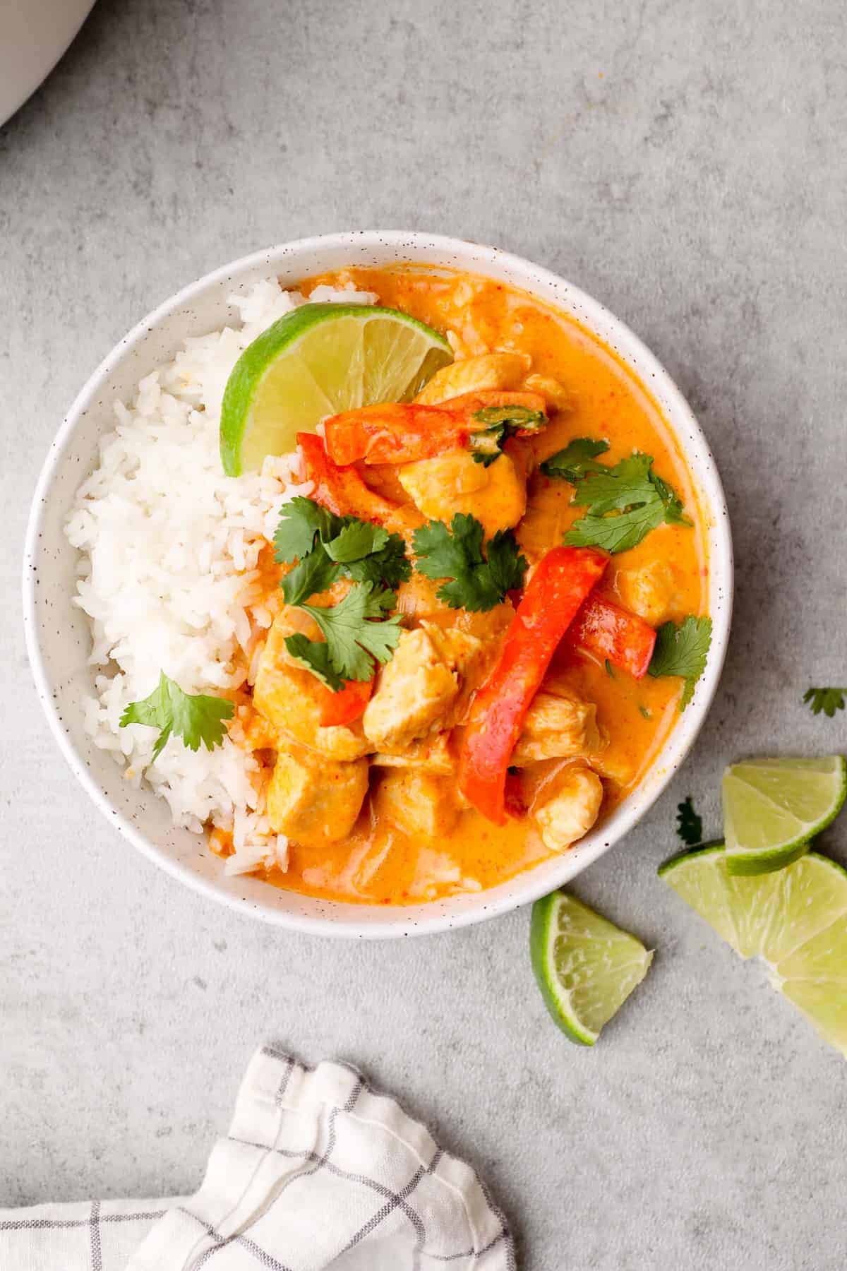 Thai Red Curry Chicken Easy Chicken Recipes 4556