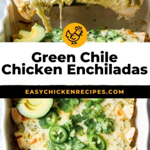 green chile chicken enchiladas pinterest
