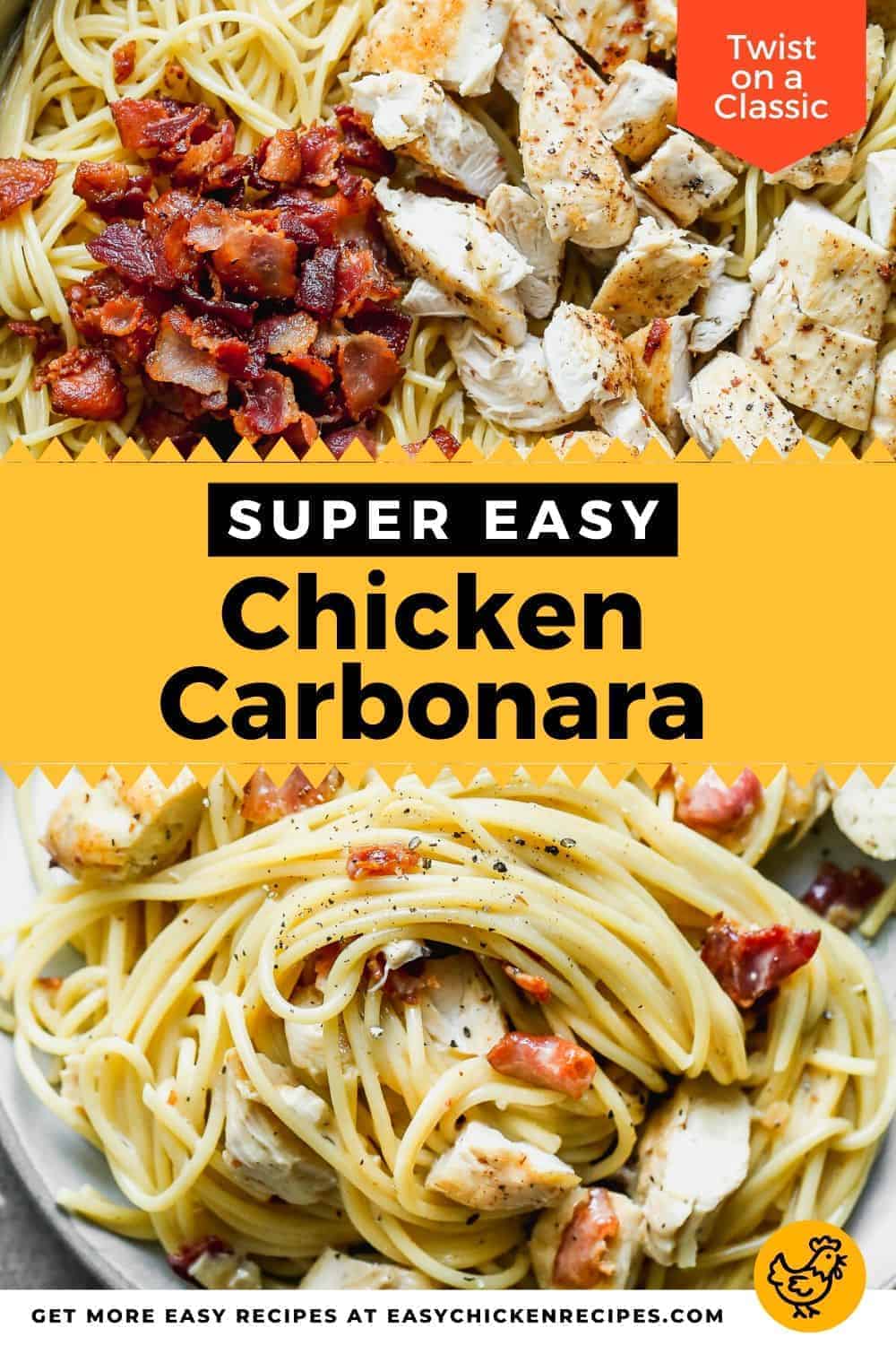 Chicken Carbonara Recipe - Easy Chicken Recipes